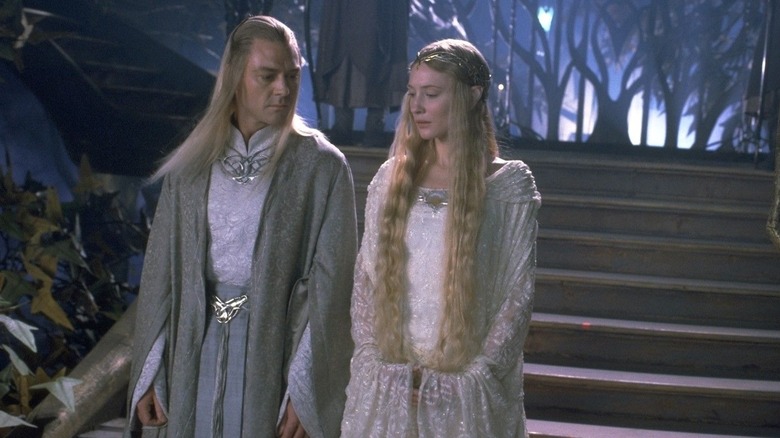 Celeborn and Galadriel in Lóthlórien