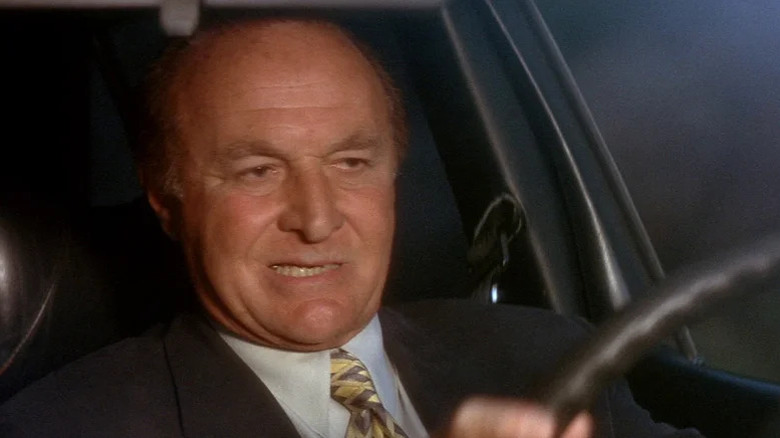Robert Loggia as Mr. Eddy in Lost Highway. He's driving very fast.