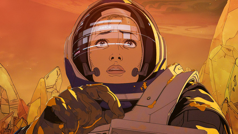 Love Death + Robots animated spacewoman