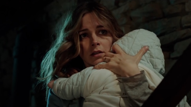 Bojana Novakovic and baby