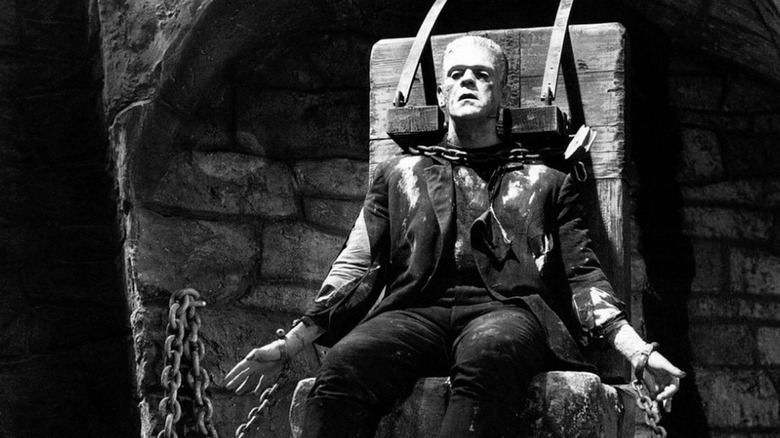 Boris Karloff in Frankenstein
