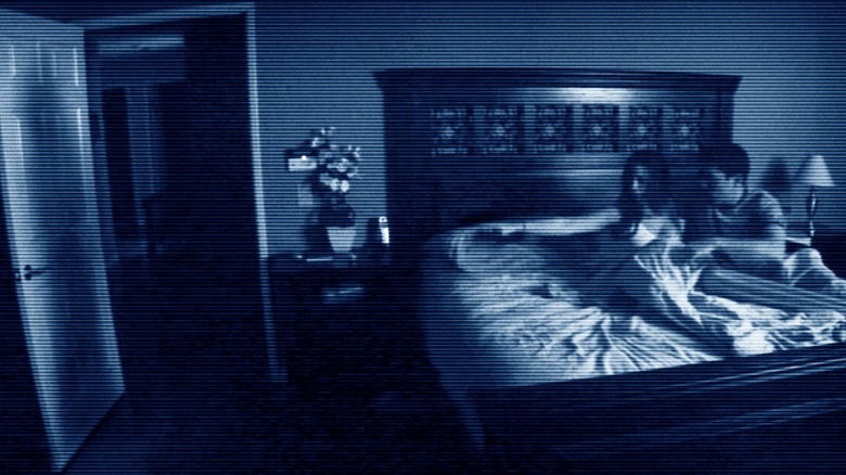 Katie Featherston and Micah Sloat in Paranormal Activity