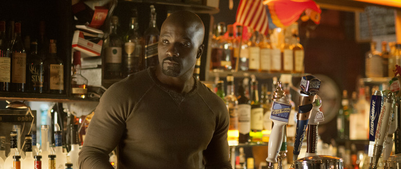 Mike Colter as Luke Cage on Jessica Jones