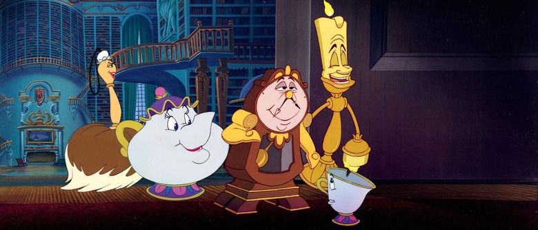 Cogsworth, Mrs Potts and Lumiere (Beauty and the Beast)