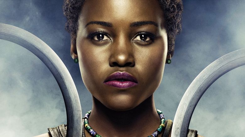 Lupita Nyong'o as Nakia in Black Panther