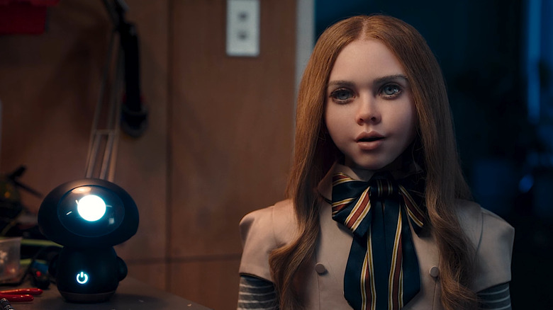 Amie Donald as M3GAN in M3GAN