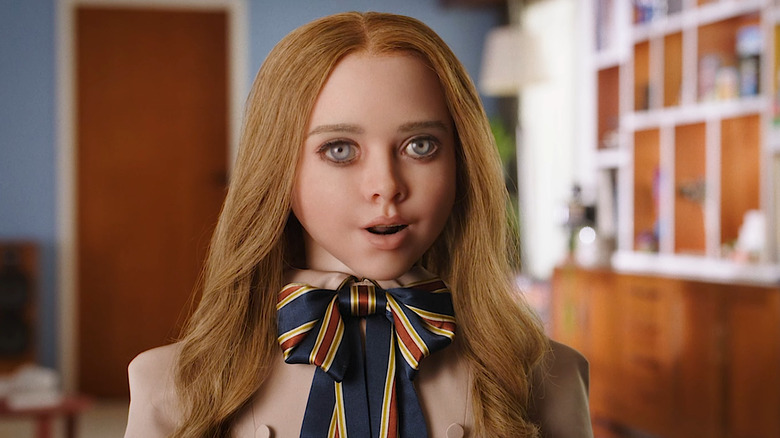 Amie Donald as M3GAN in M3GAN