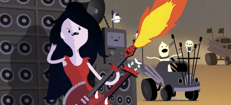 Mad Max Adventure Time mash-up