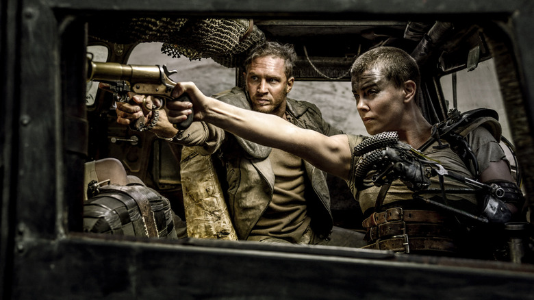 Max Max: Fury Road Charlize and Hardy