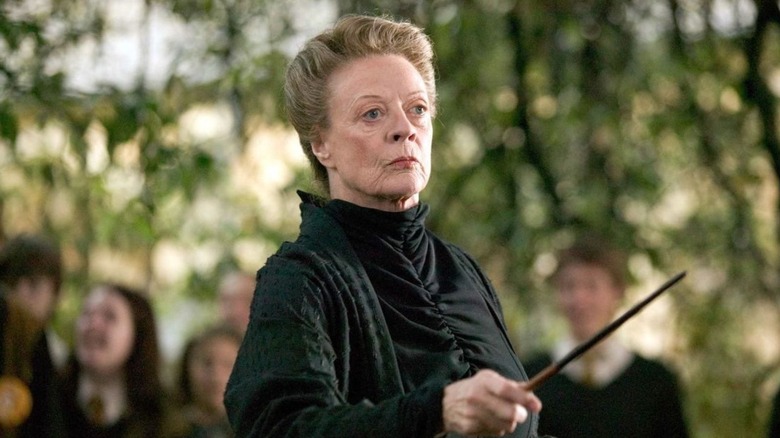 Maggie Smith as Professor Minerva McGonagall