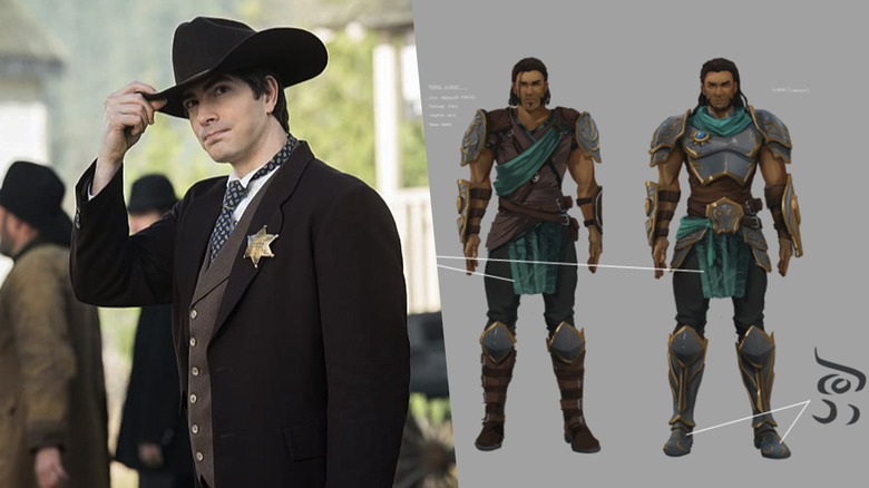 Brandon Routh and Magic concept art