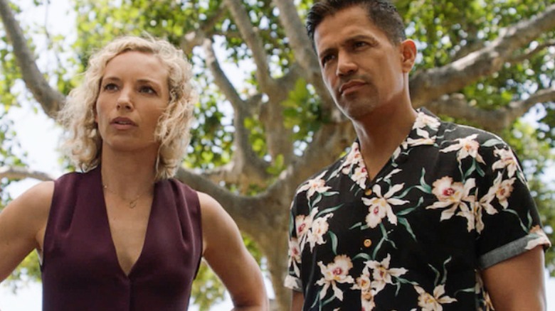 Perdita Weeks, Jay Hernandez, Magnum PI