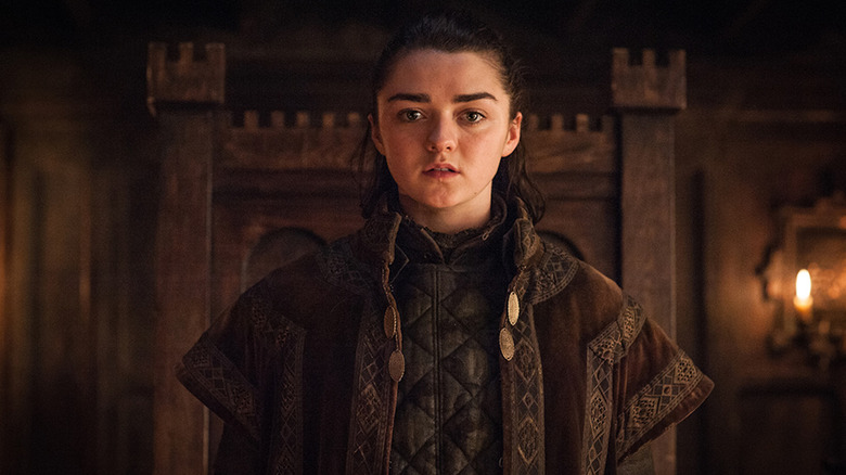 Maisie Williams in Game of Thrones