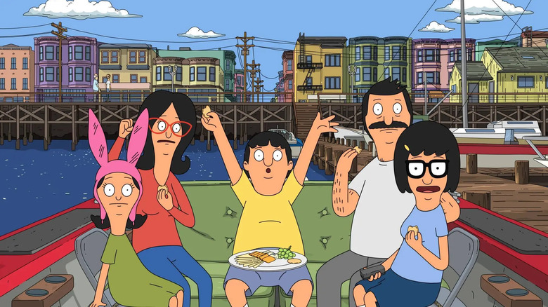 The Belchers in The Bob's Burgers Movie