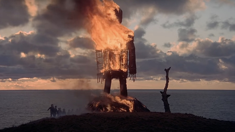 Wicker Man Burning