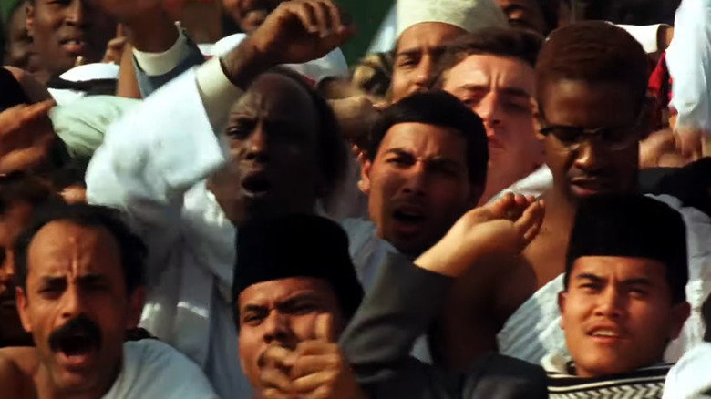 Denzel Washington as Malcolm X