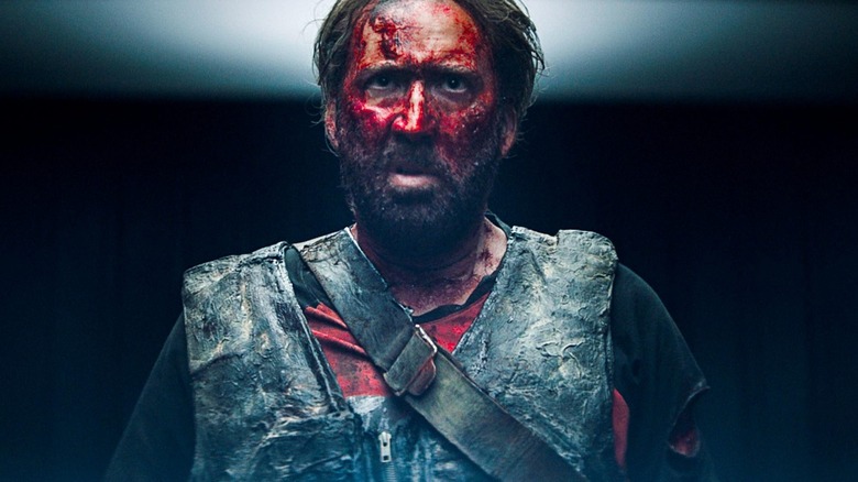 Nic Cage in Mandy