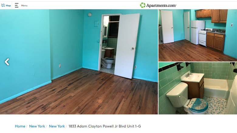 Teal apartment