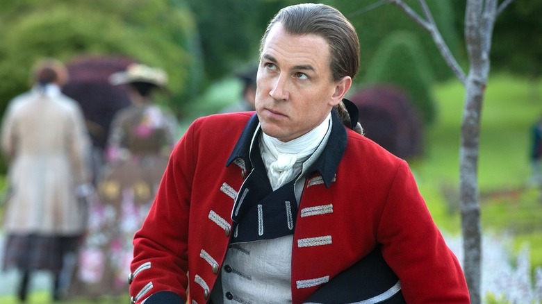 Tobias Menzies as Black Jack Randall in Outlander