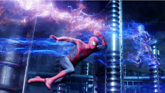 Amazing Spider-Man 2 Electro fight