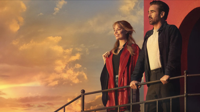 Sarah and David look to the sunset during A Big Bold Beautiful Journey