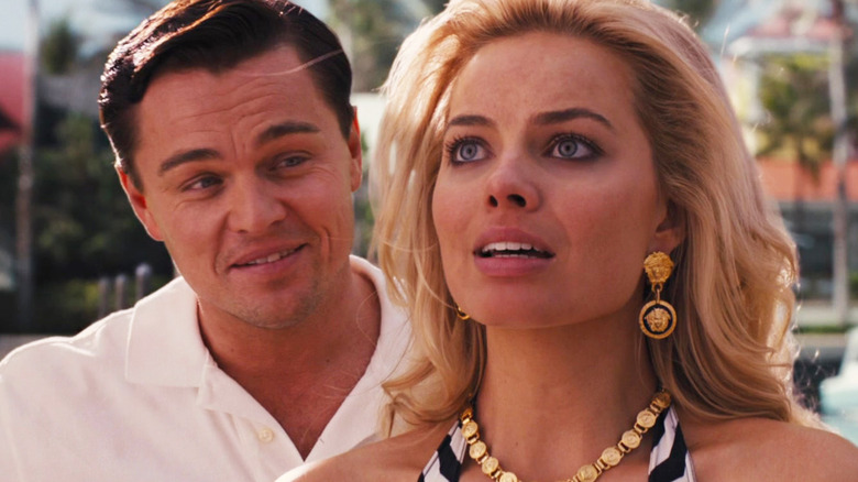 Leonardo DiCaprio and Margot Robbie in The Wolf of Wall Street