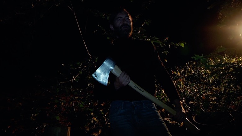 Mark Duplass brandishes an axe in Creep 2 (2017)