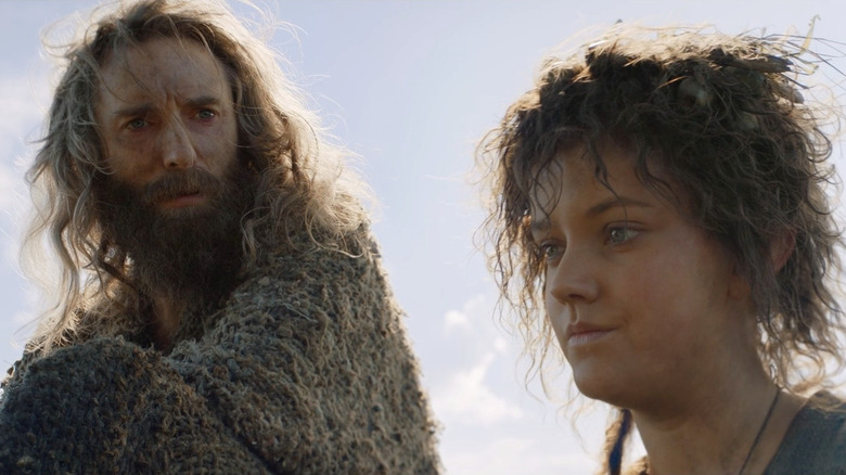 Daniel Weyman, Markella Kavenagh in The Lord of the Rings: The Rings of Power