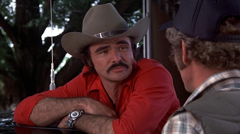 The Bandit wearing his cowboy hat in Smokey and the Bandit