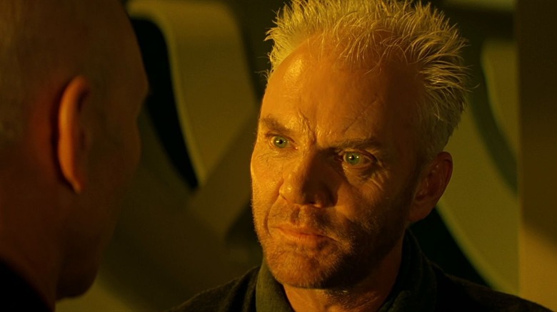 Dr. Soran up close in Star Trek: Generations