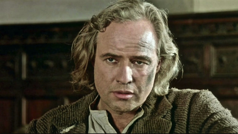 Marlon Brando as a load in the night expatriates