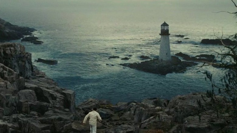 Shutter Island lighthouse water
