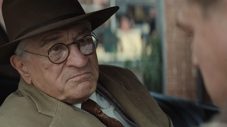 William King Hale in zijn auto in Killers of the Flower Moon