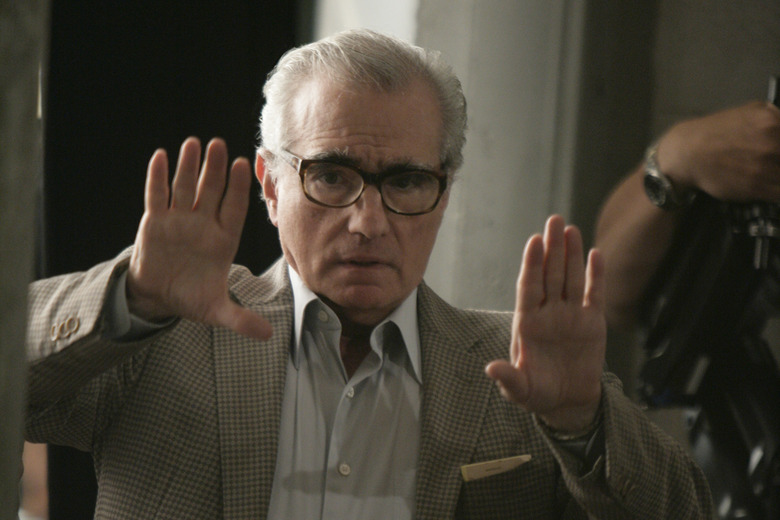Martin Scorsese directing Boardwalk Empire