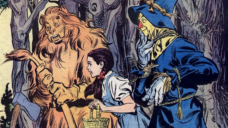 A page from MGM's The Marvelous Wizard of Oz
