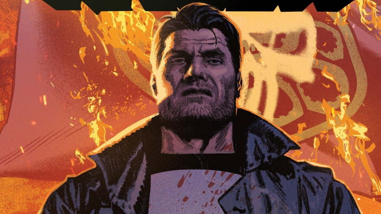 Frank Castle staring ahead in The Punisher #12
