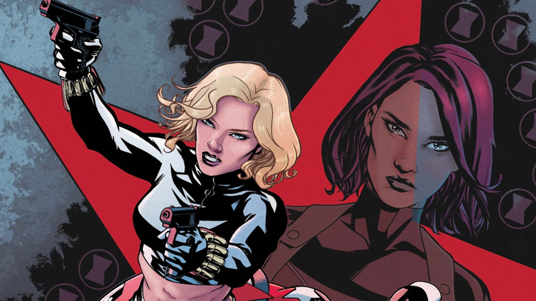 Yelena Belova with Natasha Romanoff behind her