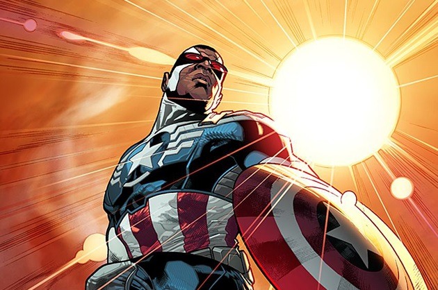 black Captain America header