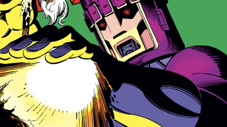 X-Men Days of Future Past 142 cover Sentinel kills Wolverine