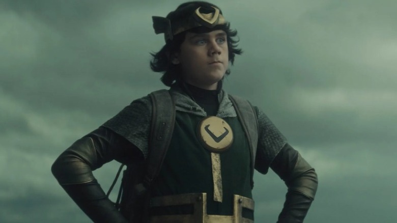 Kid Loki, hands on hips