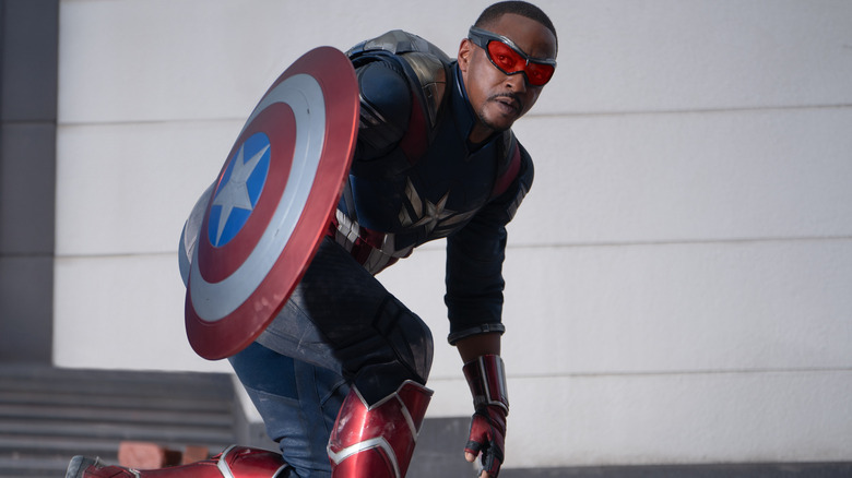 Anthony Mackie as Sam Wilson/Captain America in Captain America: Brave New World