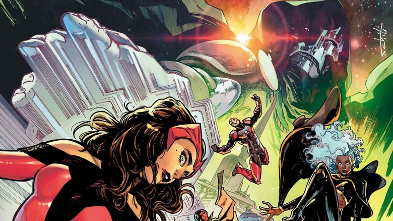 Capa de Vingadores #19, Doutor Destino
