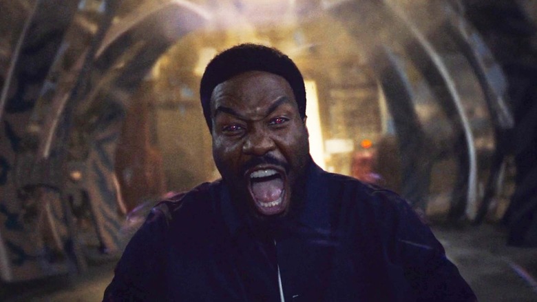Simon Williams screaming in Wonder Man