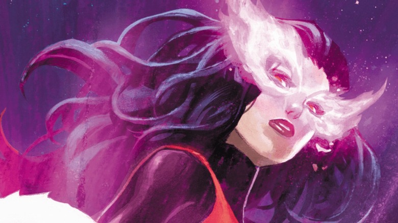 Ultimates #14 cover showing Wanda Maximoff/The Scarlet Witch