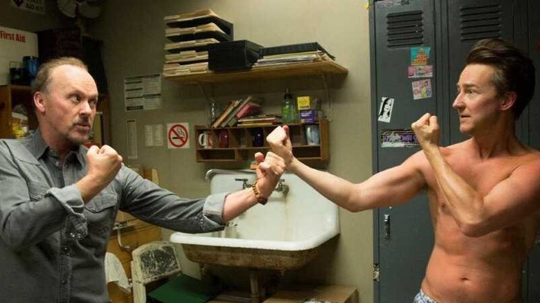 Birdman Edward Norton Michael Keaton