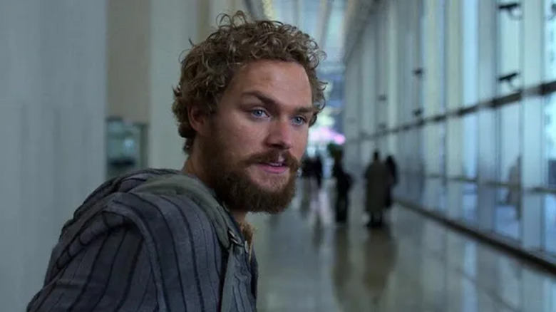 Danny Rand looking down hallway in Iron Fist
