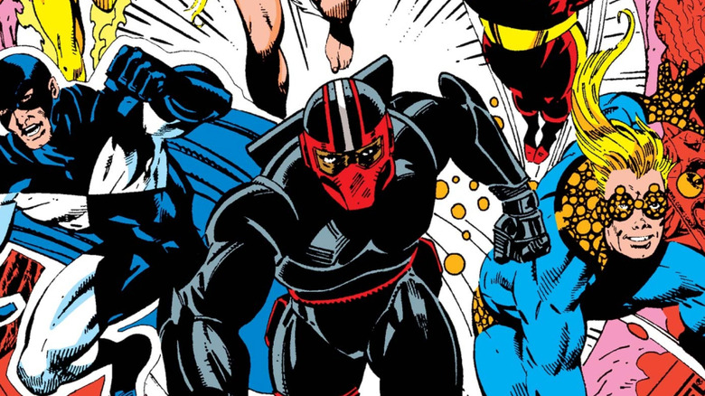 La couverture de The New Warriors #1