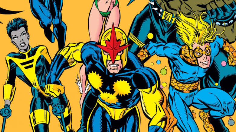 Portada de Los Nuevos Guerreros #22