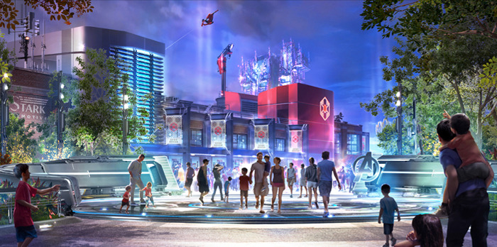 marvel theme park details