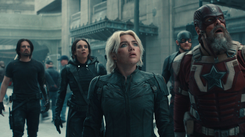 The Thunderbolts looking up